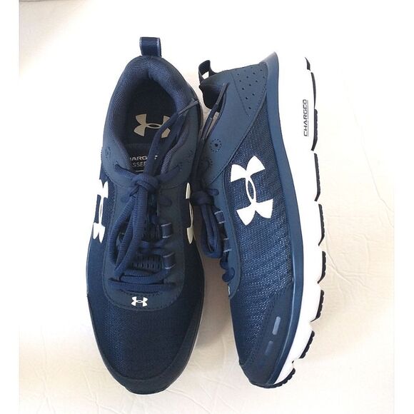 New! UNDER ARMOUR Men's Charged Assert 8 Sneakers Running Shoes Blue 8.5 NWOB - Picture 7 of 9